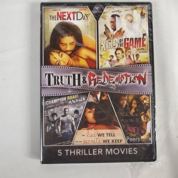 Truth & Redemption – 5 Thriller Movies DVD - Picture 2 of 2